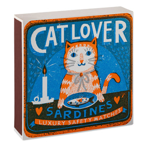 Cat Lover Sardines Matches by The Printed Peanut