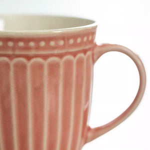 Pembroke Stoneware Mug Pink