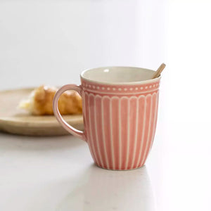 Pembroke Stoneware Mug Pink