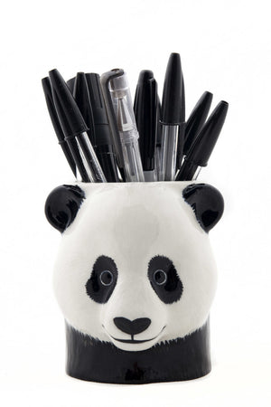 Panda Pencil Pot - Quail Ceramics