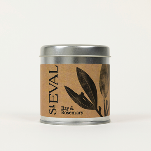 Bay & Rosemary Scented Candle Tin - St Eval Candle