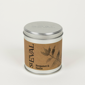 Bergamot & Nettle Scented Candle Tin - St Eval Candle