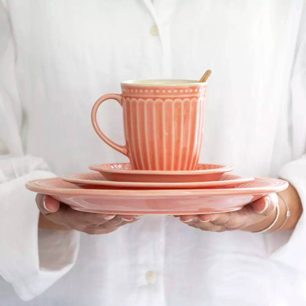 Pembroke Stoneware Mug Pink