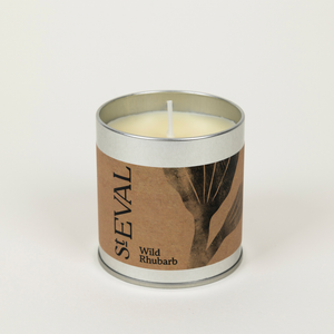 St Eval Wild Rhubarb Scented Candle Tin