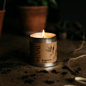 Bergamot & Nettle Scented Candle Tin - St Eval Candle