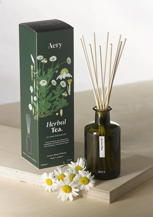 Aery Herbal Tea Reed Diffuser - Chamomile Lavender and Eucalyptus